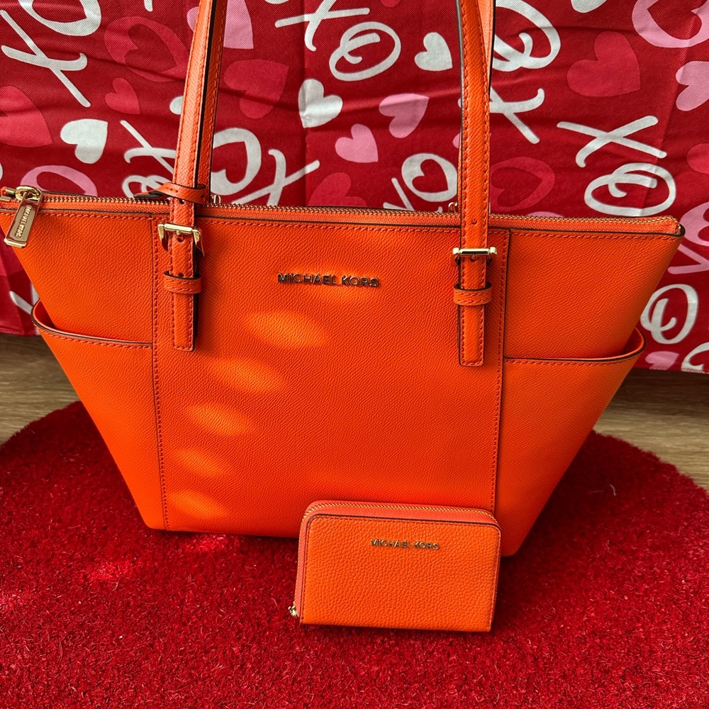 Brand new Michael Kors purse and wallet